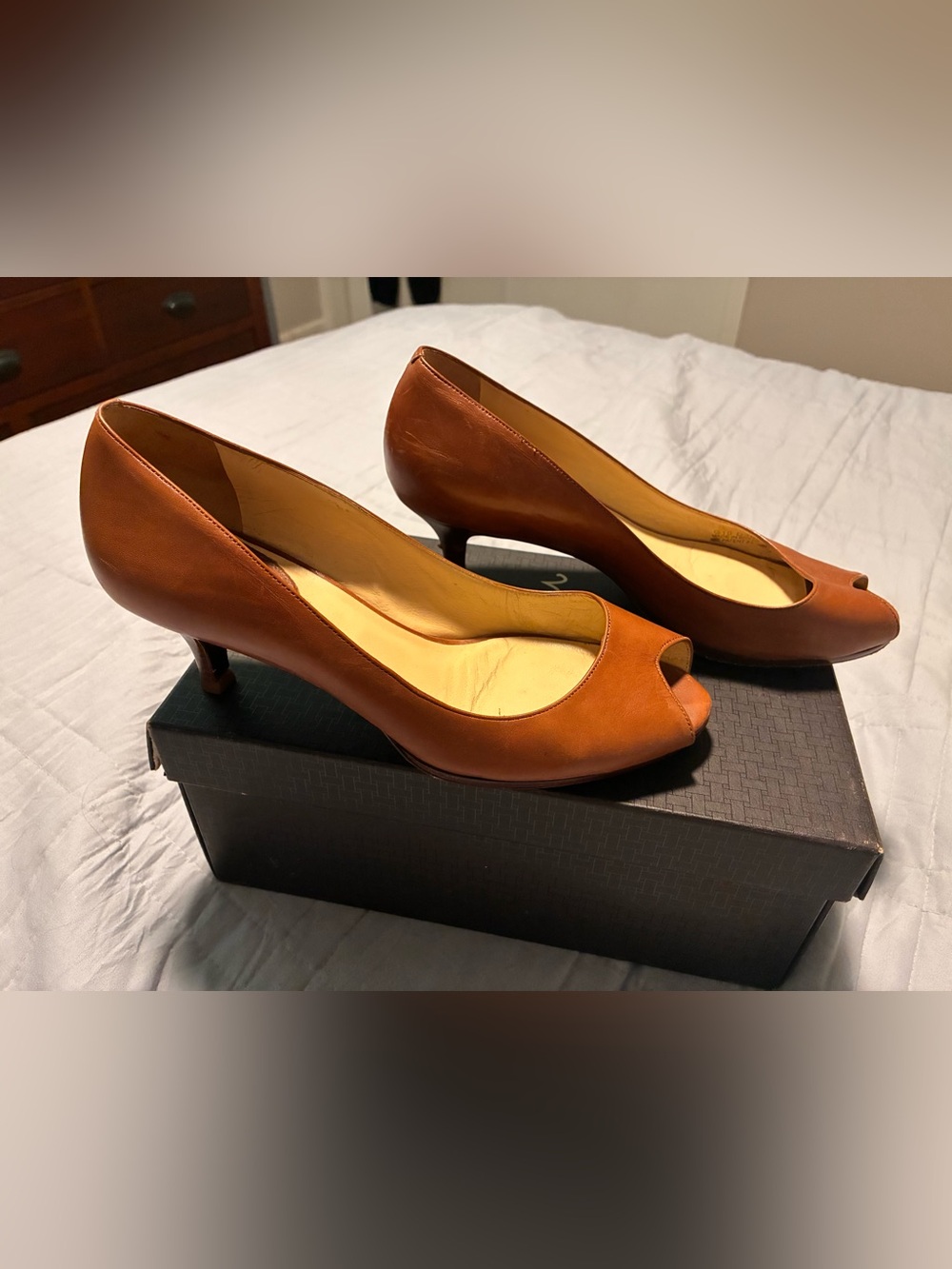 Cole Haan Carma Open Toe Heels